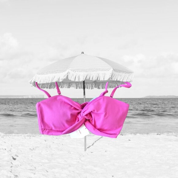 Andie Swim The Capri Top Orchid Pink Size XL - Picture 4 of 12